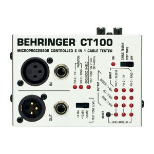 Testador De Cabos CT-100 - Behringer