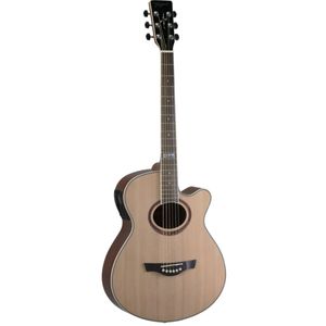 Violão Elétrico Dallas Aço Natural Satin Fosco - Tagima