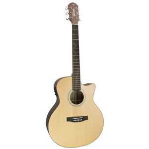 Violão Folk Eletroacústico Cutway GSF-3 CEQ NS - Giannini
