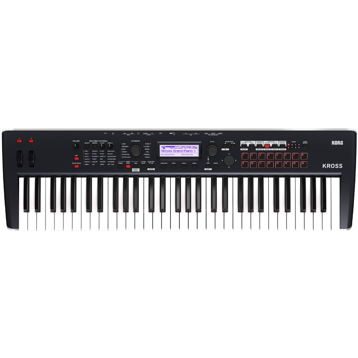 Teclado Workstation 61 Teclas KROSS2-61 - Korg | 5/8 - 61 Teclas