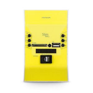 Amplificador De Parede Amarelo Slim Wall - Frahm