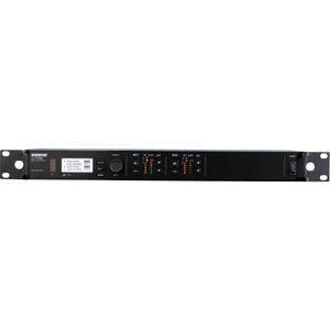 Receptor Sem Fio Duplo Criptografia AES de 256 Bits ULXD-4D BR J50  - Shure