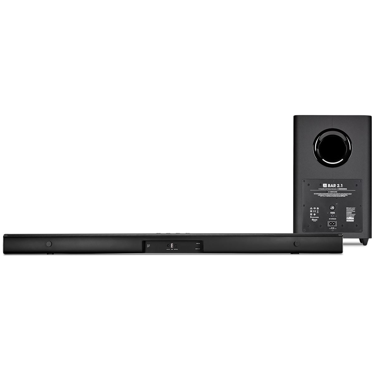 Soundbar 2.1 Bivolt 100W RMS BAR21 BLKBR JBL Soundbar Ninja Som