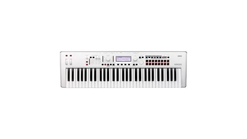 Teclado Sintetizador 61 Teclas Workstation KROSS 2-61 WH - Korg