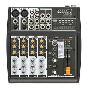 Mesa De Som 6 Canais SX-602 FX USB - Soundcraft