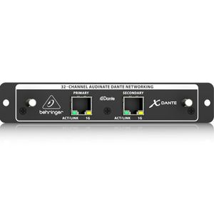 Placa De Expansão 32 Canais Para Consoles X32 X-DANTE - Behringer