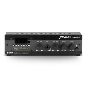 Amplificador Com Bluetooth, USB/SD/FM SLIM 1000 APP G2 - Frahm
