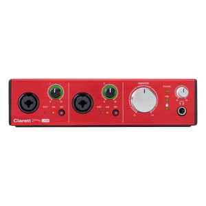 Interface de Áudio CLARETT-2PRE USB - Focusrite