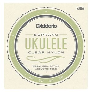 Encordoamento Ukulele Soprano 027119 EJ-65S - D Addario