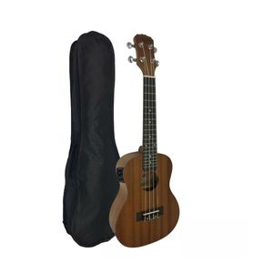 Ukulele Concert 23 Elétrico Sapele Natural 23-S E - Malibu