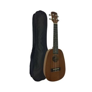 Ukulele Abacaxi Concert Sapele Natural 23-S - Malibu