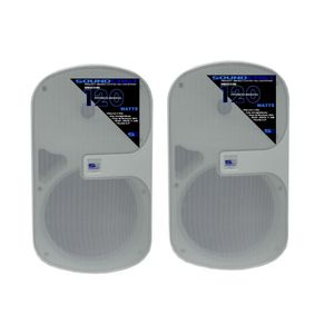 Caixa 6" À Prova De Intempéries Com IP54 AMBIENT-6 WH - Soundcast