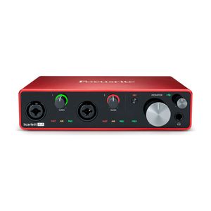 Interface de Áudio 3nd Gen SCARLETT-4I4 - Focusrite