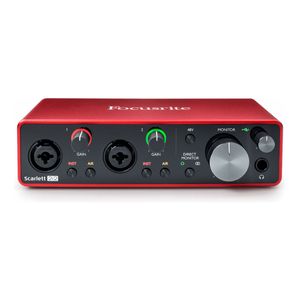 Interface de Áudio 3nd Gen SCARLETT-2i2 - Focusrite