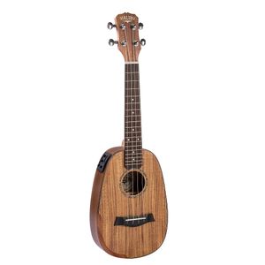 Ukulele Abacaxi Concert Elétrico Ebano Fosco 23-EP E - Malibu