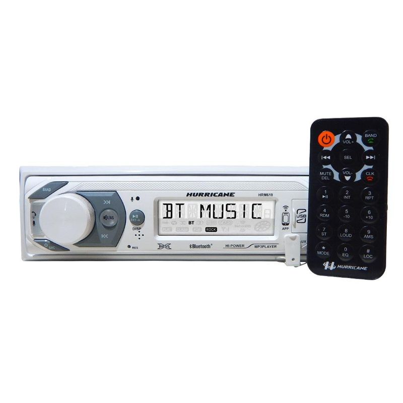 Media-Player-Receiver-Marine-Bluetooth-HRM-610---Hurricane