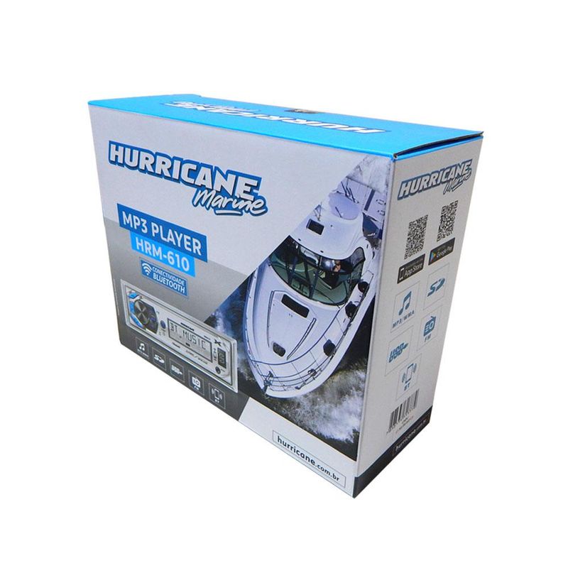 Media-Player-Receiver-Marine-Bluetooth-HRM-610---Hurricane-3