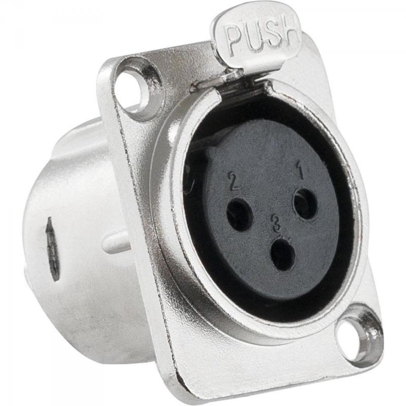 Conector-XLR-Painel-3-Polos-Femea-Niquelado---Santo-Angelo