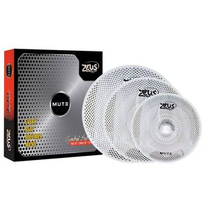 Set de Pratos 14/16//20" SET MUTE-C - Zeus