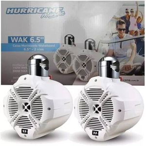 Alto Falantes Marine Wakeboard 6" 200W Branco WAK-6.5 - Hurricane