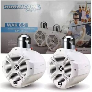 Alto Falantes Marine Wakeboard 6" 200W Branco WAK-6.5 BT - Hurricane
