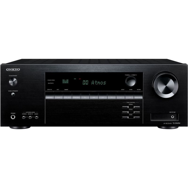 Receiver-AV.-7.2-Dolby-Atmos-TX-SR494---Onkyo