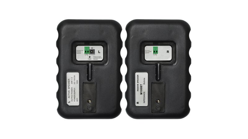 Kit de Caixas Ativa e Passiva Com Bluetooth M-100 BT - Soundcast