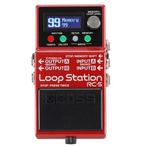 Pedal de Loop para Guitarra Loop Station RC-5 - Boss