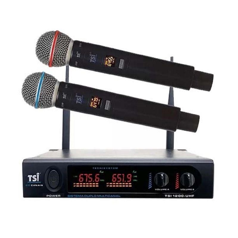 Microfone-Sem-Fio-96-Canais-TSI-1200-UHF---Tsi