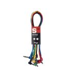 Kit-De-Cabos-Para-Pedais-15cm-6-Pcs.-SPC-015L-E---Stagg