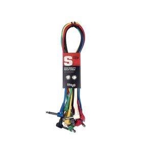 Kit De Cabos Para Pedais 15cm 6 Pçs. SPC-015L E - Stagg