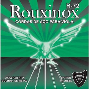 Encordoamento Para Viola Caipira R-72 - Rouxinox