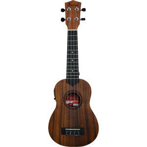 Ukulele Soprano Koa Com Bag 21K EQ - Maclend