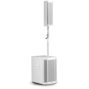 Sistema De PA. Ativo 500W GRT-12 APP BRANCA- Frahm