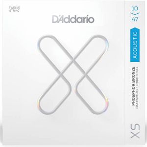 Encordoamento XS Para Violão 12C XSAPB-1047-12 - D'Addario