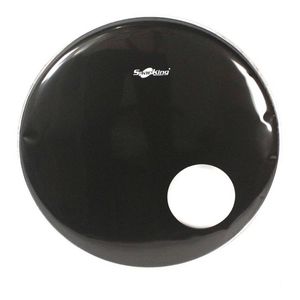 Pele Resposta Bateria Bumbo 20 Preta - Spanking