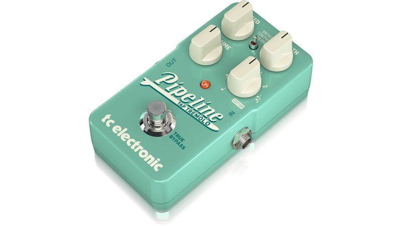 ギター tc electronic Pipeline Tap Tremolo Pedal Para Guitarra Tremolo PIPELINE TAP - TC Electronic