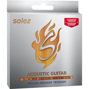 Encordoamento Para Violão Nylon Tensão Média SLCM – Solez