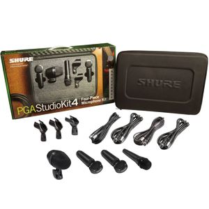 Kit de Microfones Para Bateria PGASTUDIOKIT4 - Shure