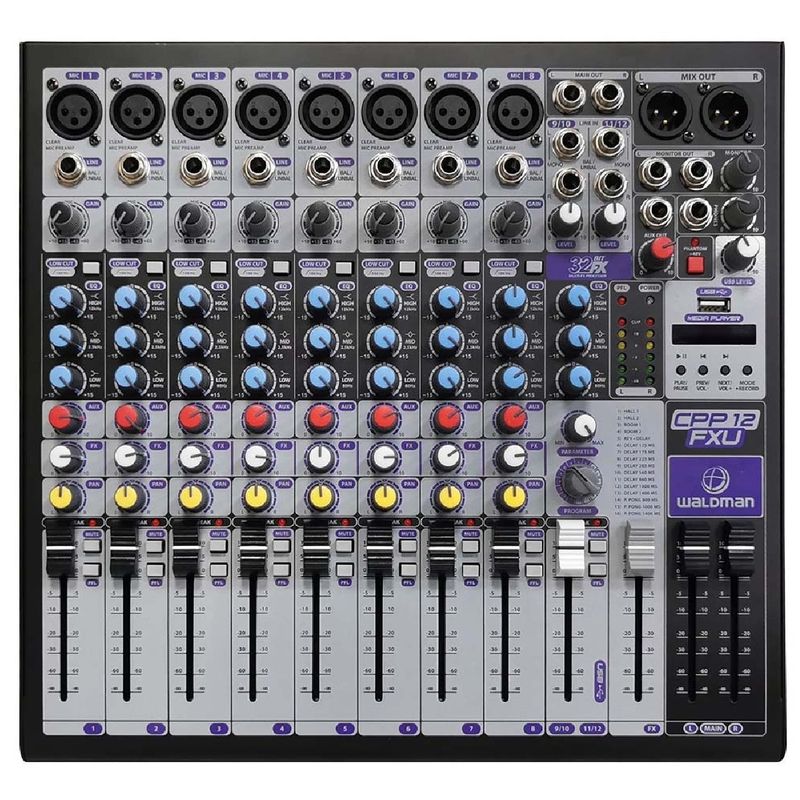 Mesa-de-Som-12-Canais-Com-Bluetooth-EFX-e-USB-CPP-12-FXU---Waldman