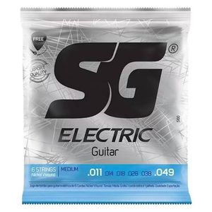 Encordoamento Para Guitarra 011 Níquel Extra Light IZ-5160-C - SG