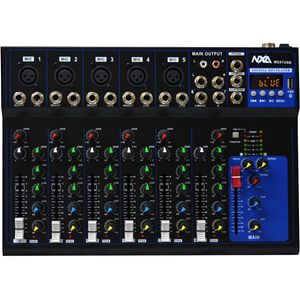 Mesa de Som Compacta 7 Canais Com Bluetooth, EFX e USB MSX-7 USB - NXA