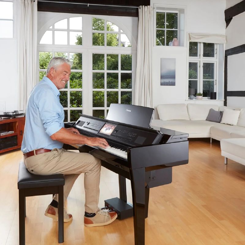Piano-Digital-Yamaha-Clavinova-CVP-809B--Yamaha-3