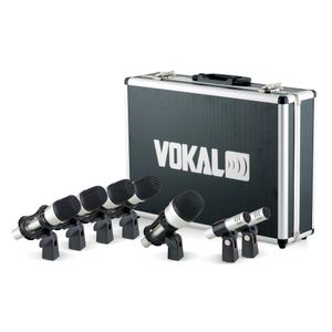 Kit de Microfones 7 Peças Para Bateria VDM-7 - Vokal