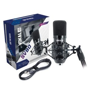 Microfone Para Estúdio Conexão USB SV-80U - Vokal