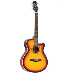 Violão Eletroacústico Cutaway Berlin BE-30C SB - Strinberg
