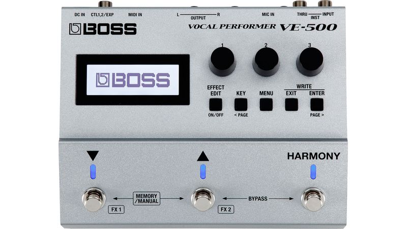 Processador Multiefeitos Vocal BOSS VE-500 Vocal Performer - Ninja Som