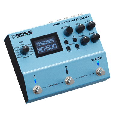 Pedal Multiefeitos de Modulação BOSS MD-500 Modulation - Ninja Som