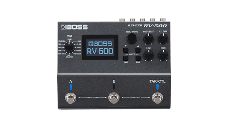 BOSS　RV-500 BOSS RV-500 | Pedal multiefeitos de reverb | BOSS