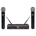 Microfone-Sem-Fio-Duplo-de-Mao-UHF-DW-602---Dylan